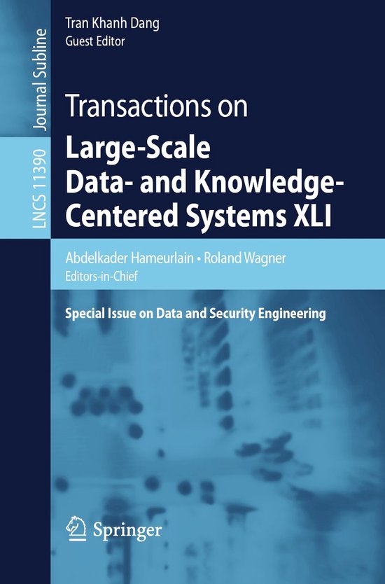Computer Science (R0) - Transactions on Large-Scale Data- an ... - cover