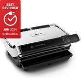 Tefal OptiGrill Elite XL GC760D - Contactgrill - Groot grilloppervlak - 16 automatische kookprogramma’s - 2200W - RVS