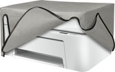 kwmobile hoes geschikt voor HP DeskJet 4120e / DeskJet 4155e - Beschermhoes voor printer - Stofhoes in lichtgrijs