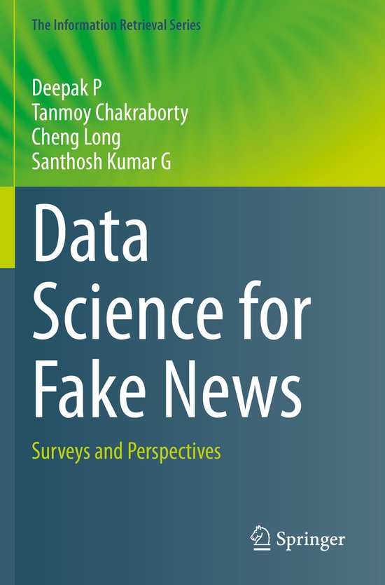 Data Science for Fake News - cover