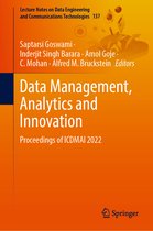 Lecture Notes on Data Engineering and Communications Technologies- Data Management, Analytics and Innovation