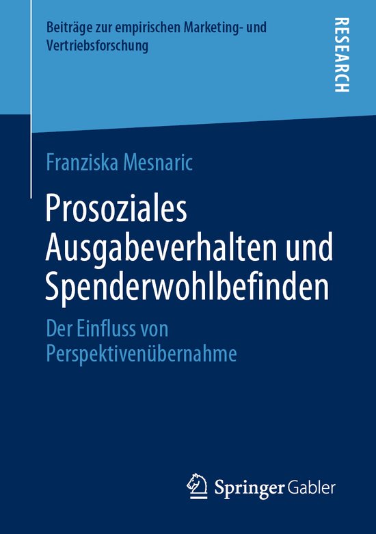 Beiträge zur empirischen Marketing- und Vertriebsforschung- ... - cover