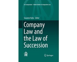 Ius Comparatum - Global Studies in Comparative Law5- Company Law and the Law of Succession