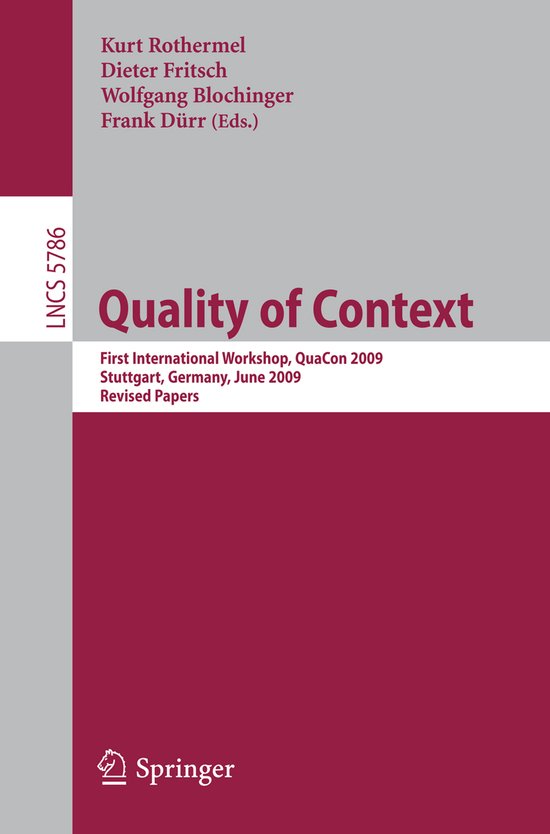 Quality of Context - cover