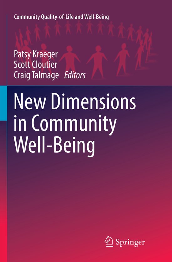 Community Quality-of-Life and Well-Being- New Dimensions in  ... - cover