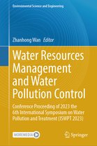 Environmental Science and Engineering- Water Resources Management and Water Pollution Control