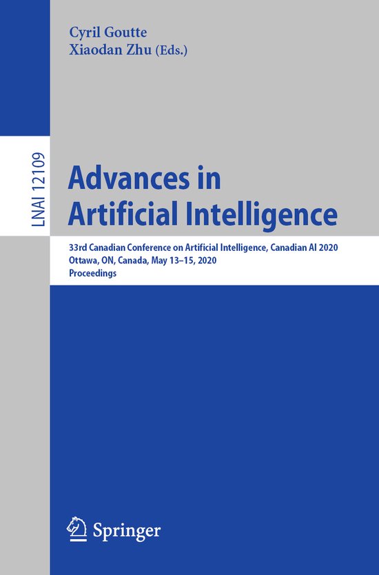 Lecture Notes in Computer Science12109- Advances in Artifici ... - cover