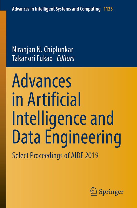 Advances in Artificial Intelligence and Data Engineering - cover