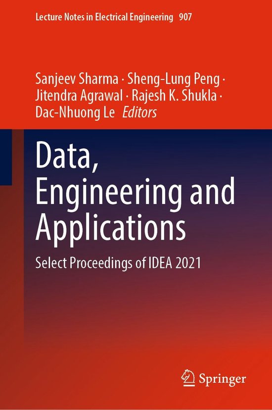 Springer Nature Proceedings Computer Science - Data, Enginee ... - cover