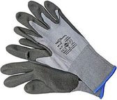 1x 12 paar - Safeworker Werkhandschoenen SW7195, zwart, maat 09/L (per 12 paar)