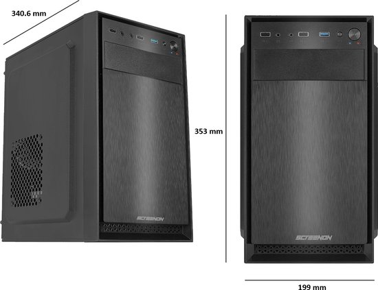 Intel Compleet PC SET | Intel Core i7 | 64 GB DDR4 | 2 TB SSD + 2 x 24 ...