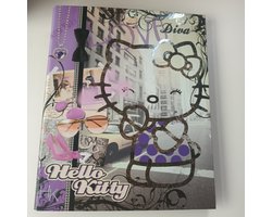 Hello Kitty Ringband 4-rings lila paars
