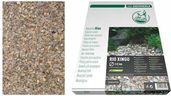 Dennerle Plantahunter Rio Xingu natuurgrind - Inhoud: 5 Kilo - Aquarium grind