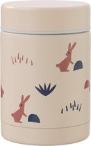 Fresk Thermos voedselcontainer 300 ml Rabbit sandshell