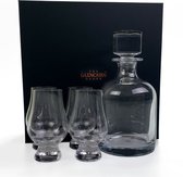 Geschenkset Karaf Iona en 4 Whiskyglazen - Geschenkverpakking - Glencairn Crystal Scotland