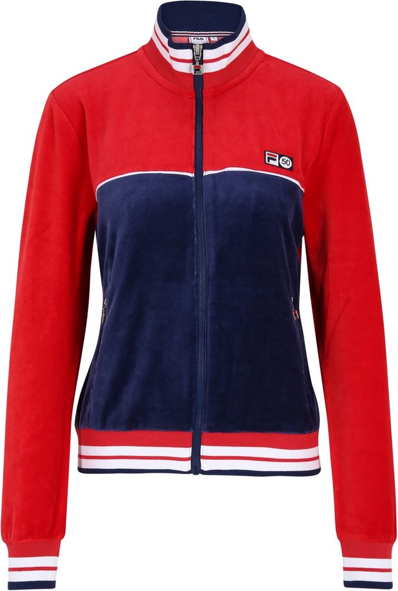 Fila dames trainingsjack Zabiz Track Jacket True -Medieval Rood