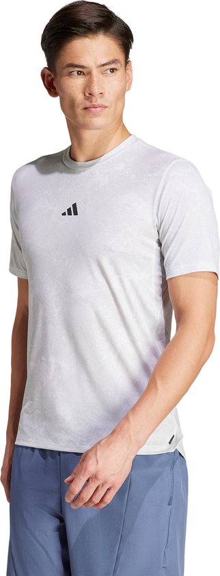 adidas Performance Power Workout T-shirt - Heren - Wit- XS