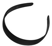 Cabantis Zwarte Haarband - Diadeem Haarband – 1x Dikke Band