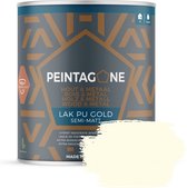 Peintagone- Lak PU Gold Semi-Mat- 1 Liter - RAL9010