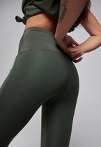 Redmax Sportlegging Dames Corrigerend - Sportkleding - Geschikt voor Fitness en Yoga - Dry Cool - Corrigerend - Groen - XL