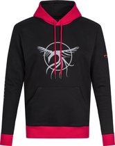 Feniks Sports Wear | Hoodie zwart/roze | maat XL