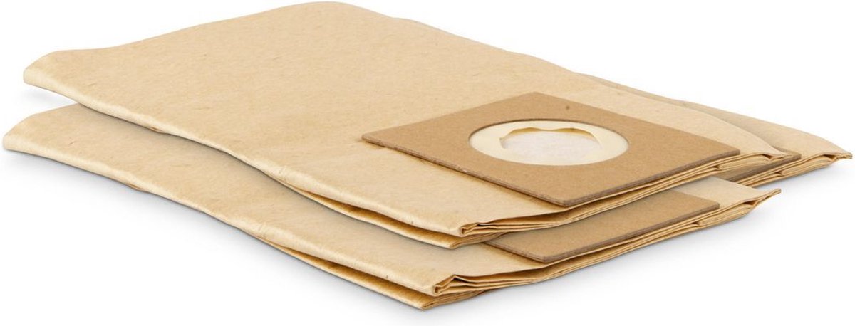 Powerplus Stofopvangzak POWX326A – Nat-/droogzuiger en tapijtreiniger – 480 mm x 240 mm – 3 stuks – Geschikt voor POWX326