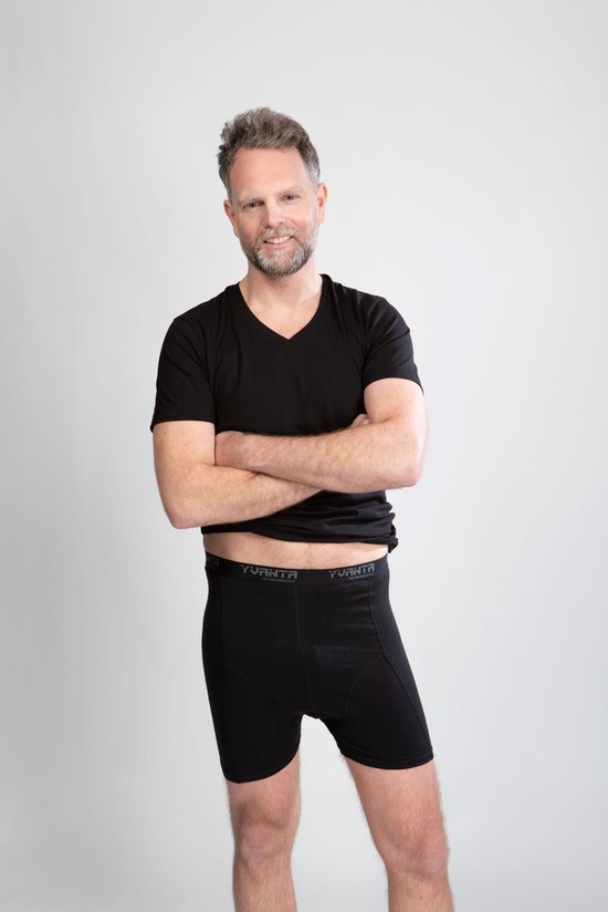 Yvanta underwear - Stoma ondergoed met buidel – Zwart - maat M