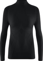 FALKE dames lange mouw shirt Maximum Warm - thermoshirt - zwart (black) - Maat: L