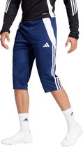 adidas Performance Tiro 24 3/4 Broek - Heren - Blauw- XS