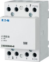 Eaton Z-SCH230/40-40 Installatiezekeringautomaat Nominale spanning: 230 V, 240 V Schakelstroom (max.): 40 A 4x NO 1 stu