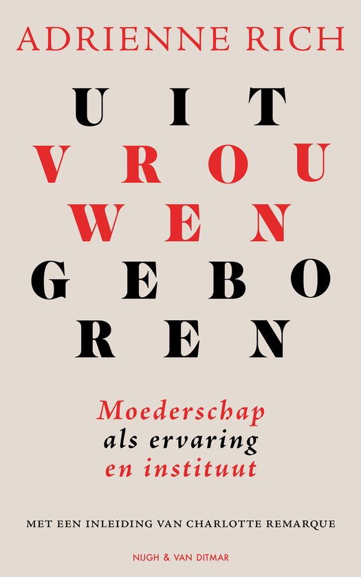 Uit vrouwen geboren, Adrienne Rich | 9789038815152 | Boeken | bol