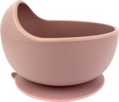 Kommetje met zuignap (Roze) - Siliconen - Rond - Kom - Bakje - Baby - Vanaf 6 maanden - Kinderservies