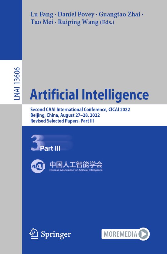 Lecture Notes in Computer Science13606- Artificial Intellige ... - cover