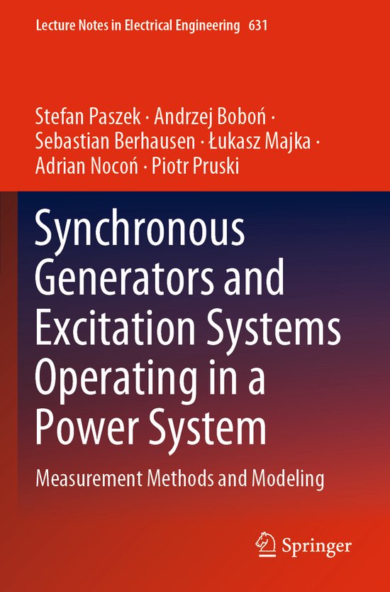 Synchronous Generators and Excitation Systems Operating in a ... - cover
