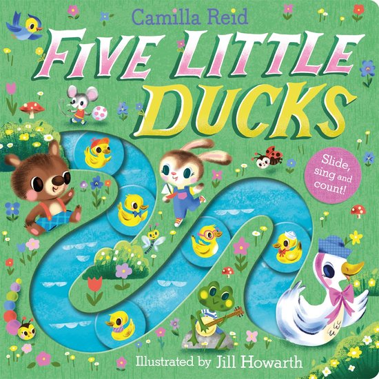 Slide and Count1- Five Little Ducks - cover