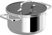 Bol.com DiNA Kookpot met deksel Helix - Ø 18cm - Metaal - PFAS-vrij aanbieding