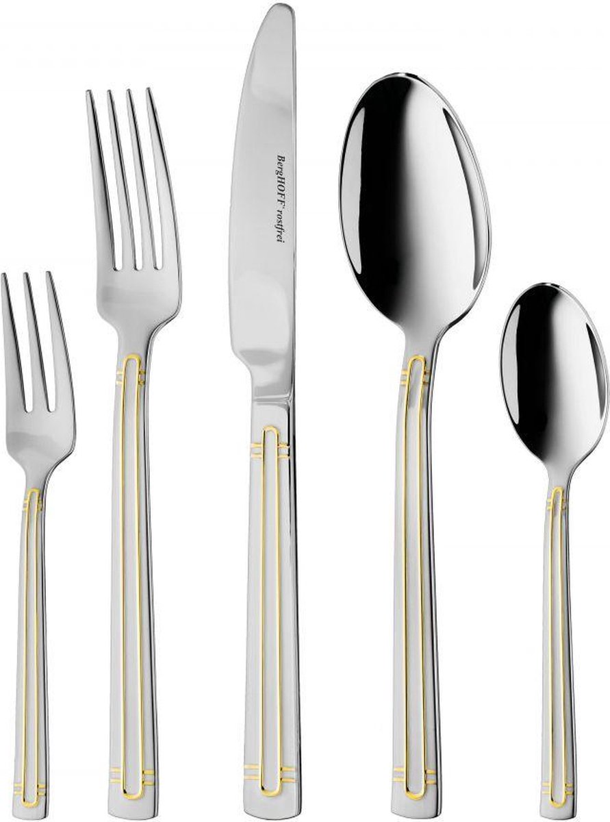Berghoff - 30-delige bestekset - Heritage collectie - Stijlvolle spiegelafwerking