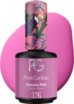 Pink Gellac 326 Chaotic Pink Gellak Nagellak 15ml - Glanzend Roze Gel Lak - Gelnagels Producten - Gel Nails