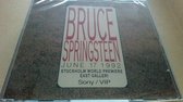 BRUCE SPRINGSTEEN JUNE 17 1992 STOCKHOLM WORLD PREMIERE