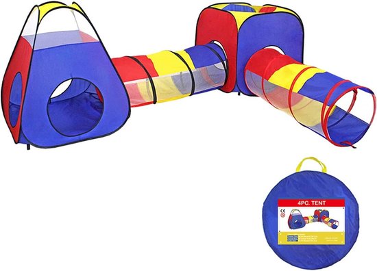 Revivoer Tunnelspel Voor Kinderen, 4 In 1 Pop Up Tent Met Tunnel Tuinspel Cadeau Jongens En Meisjes Van 6 Jaar Zonder Ballen Rood 1013914998 Revivoer Tunnelspel Voor Kinderen, 4 In 1 Pop Up Tent Met Tunnel Tuinspel Cadeau Jongens En Meisjes Van 6 Jaar Zonder Ballen Rood 1013914998