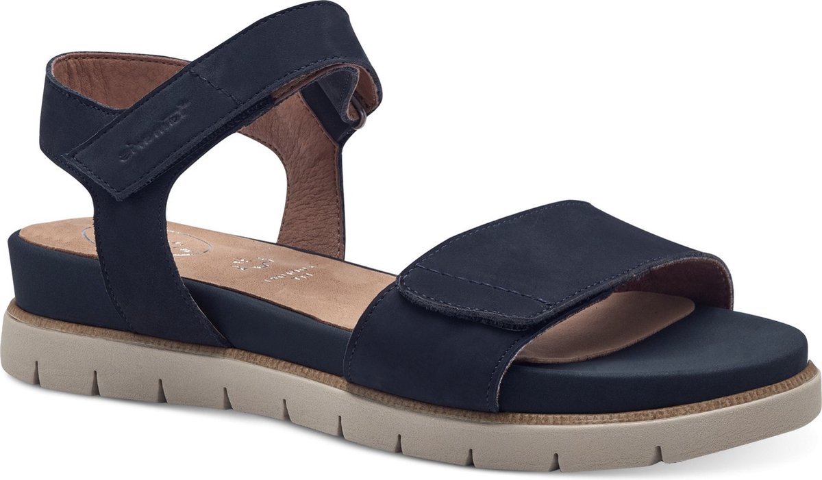 Tamaris Comfort Dames Platte Sandalen - Ademende, Hallux-Vriendelijke Sandalen Met Uitstekend Draagcomfort