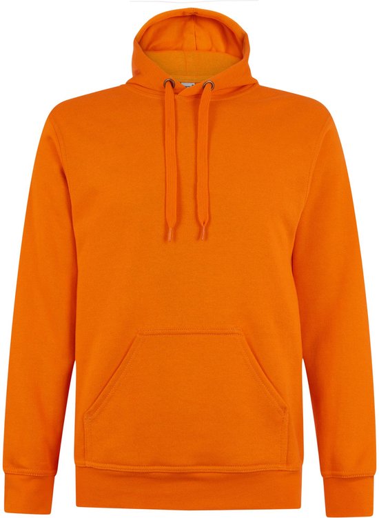 Oranje sweater met capuchon-Koningsdag Hoodie-Maat S