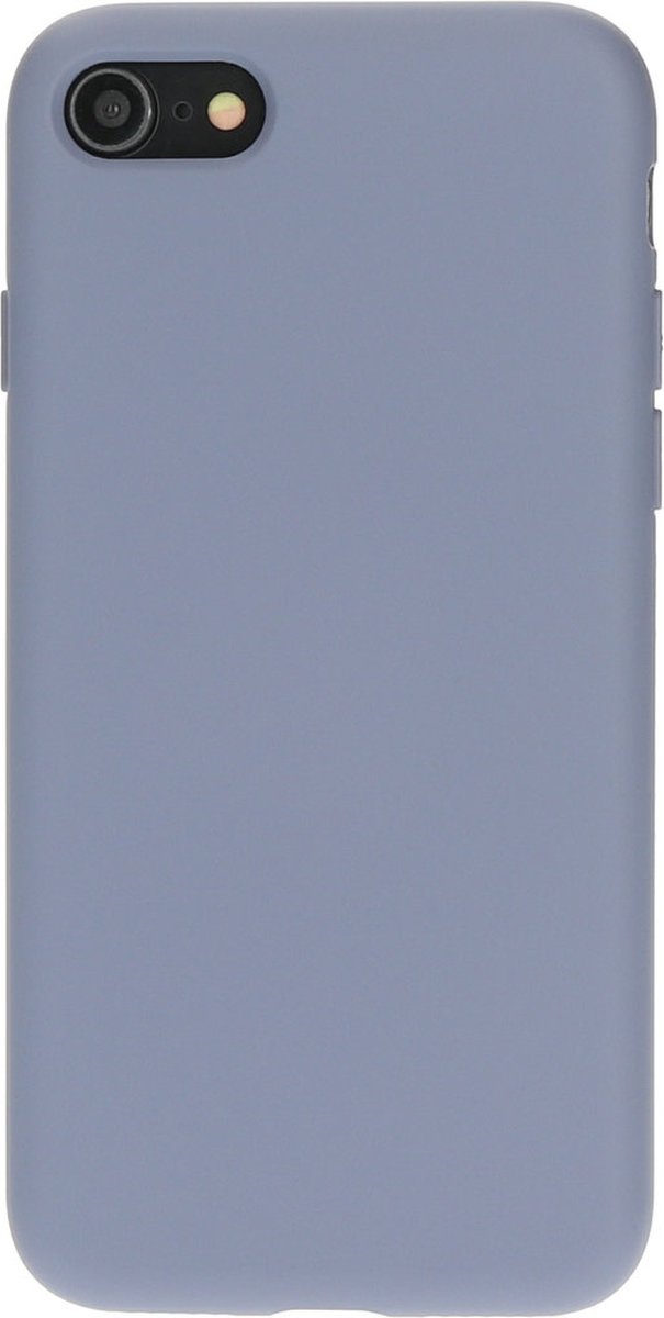 Mobiparts Hoesje geschikt voor Apple iPhone SE (2020) Siliconen Telefoonhoesje | Mobiparts Backcover | iPhone SE (2020) Case | Back Cover - Royal Grey | Grijs