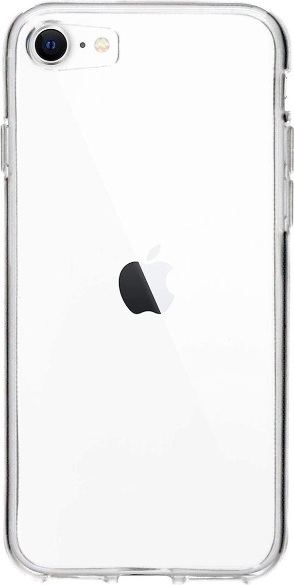 Mobiparts Doorzichtig Hoesje geschikt voor Apple iPhone 8 Telefoonhoesje Flexibel TPU | Mobiparts Classic Backcover | Doorzichtig Telefoonhoesje iPhone 8 | iPhone 8 Case | Back Cover - Transparant