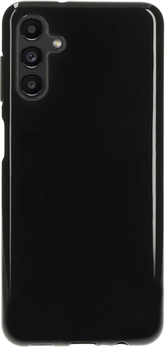 Mobiparts Hoesje geschikt voor Samsung Galaxy A04s Telefoonhoesje Flexibel TPU | Mobiparts Classic Backcover | Galaxy A04s Case | Back Cover - Zwart