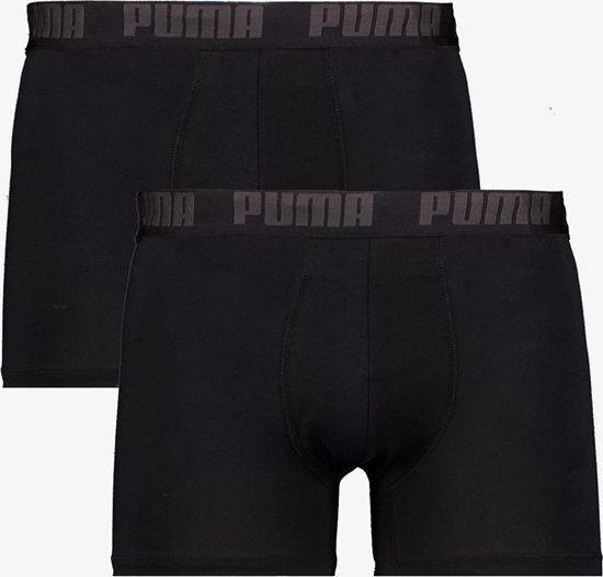 Puma Lange short - 002 Black - maat M (M) - Heren Volwassenen - Katoen/elastaan- 701226387-002-M