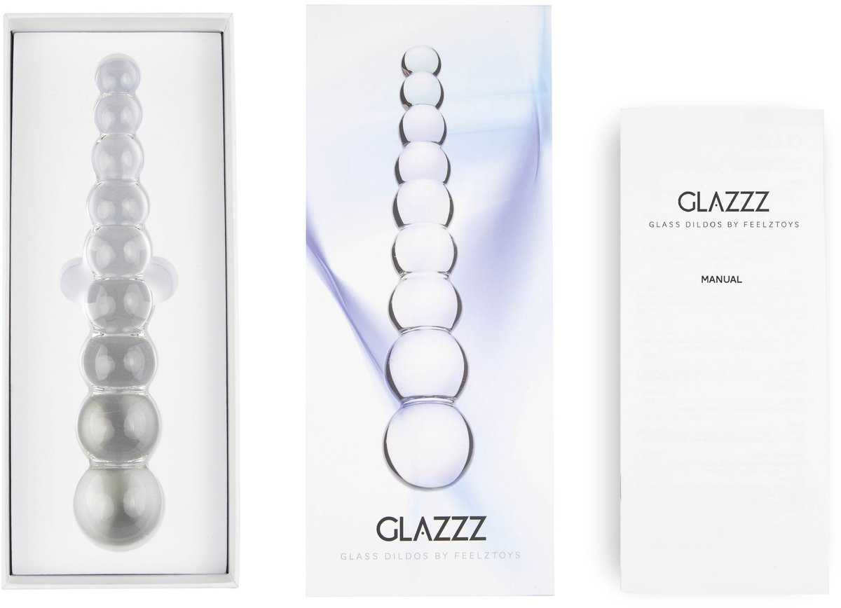Goedkoopste FeelzToys - Glazzz Glazen Dildo Crystal Delight