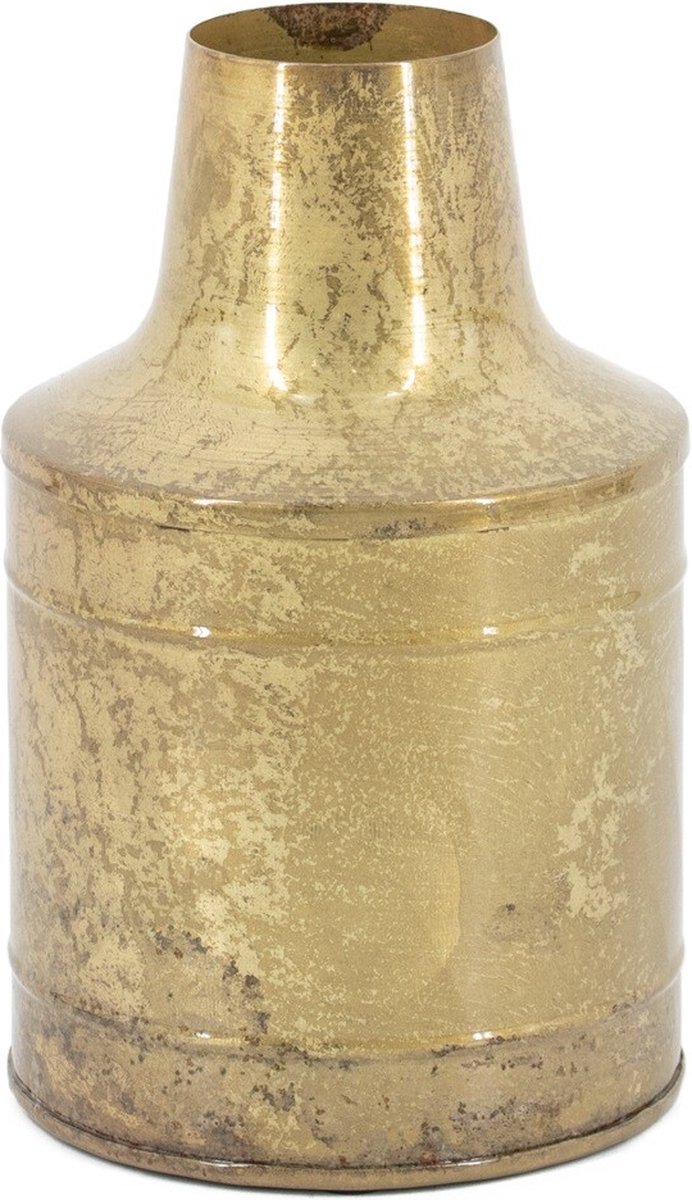 homebound by ky Metalen vaas peach | bloemenvaas Goud