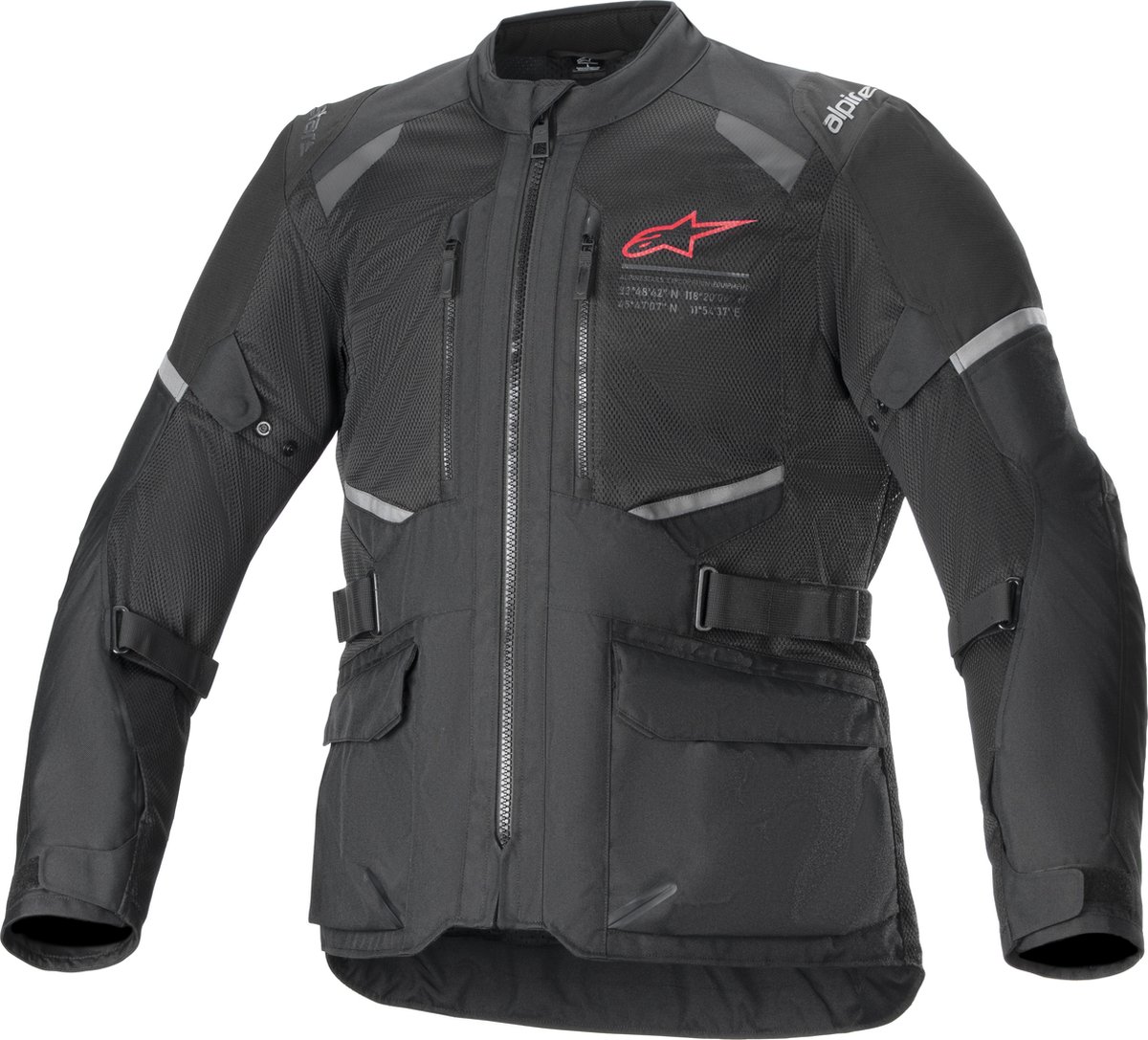 Alpinestars Andes Air Drystar Jas Zwart - Jas