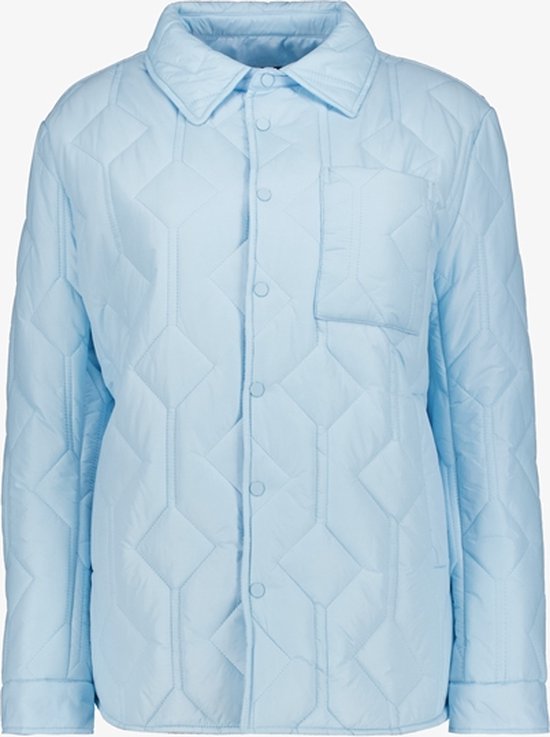 TwoDay licht gewatteerde dames jas blauw - Maat XL